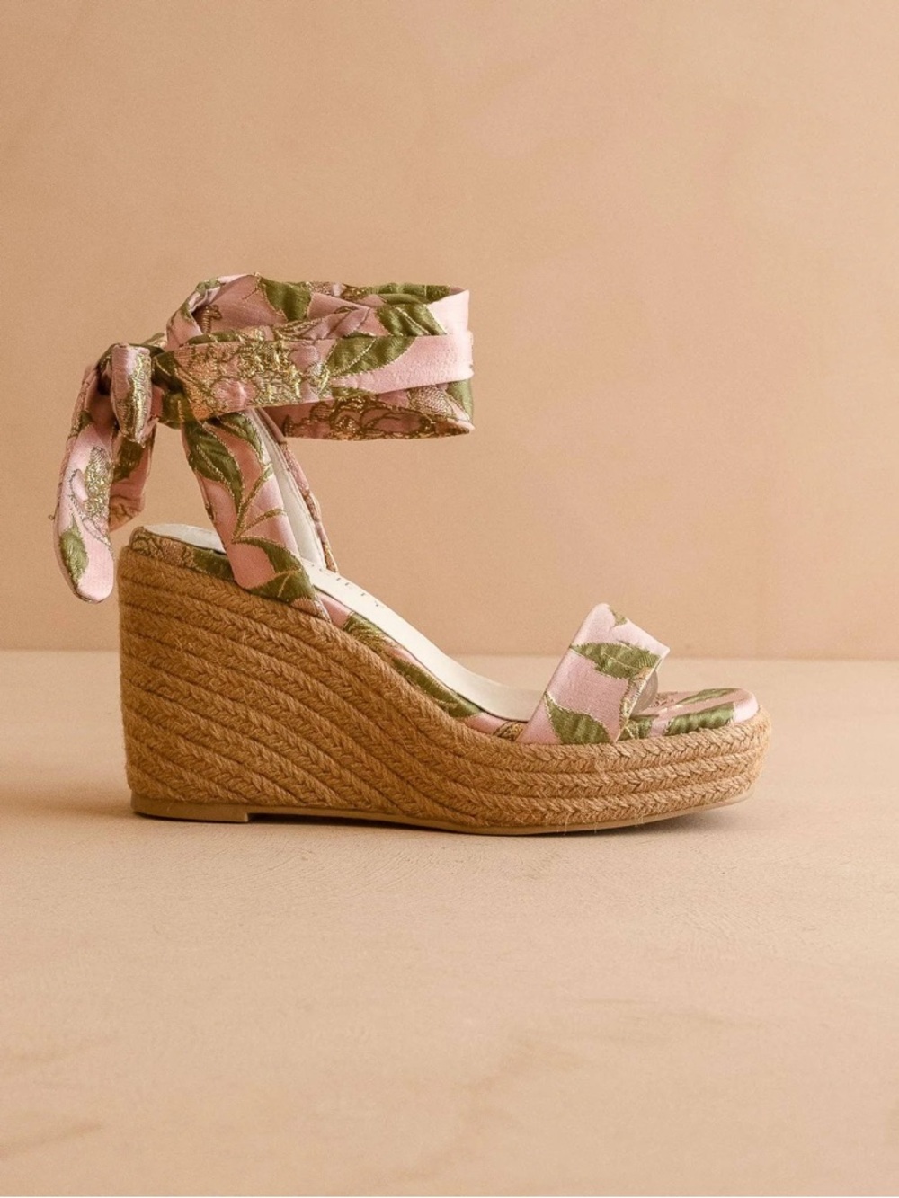 Oceana Tie Wedge Espadrilles